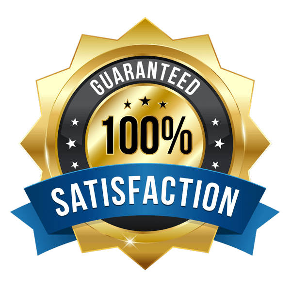 100% Satisfaction Guaranteed badge